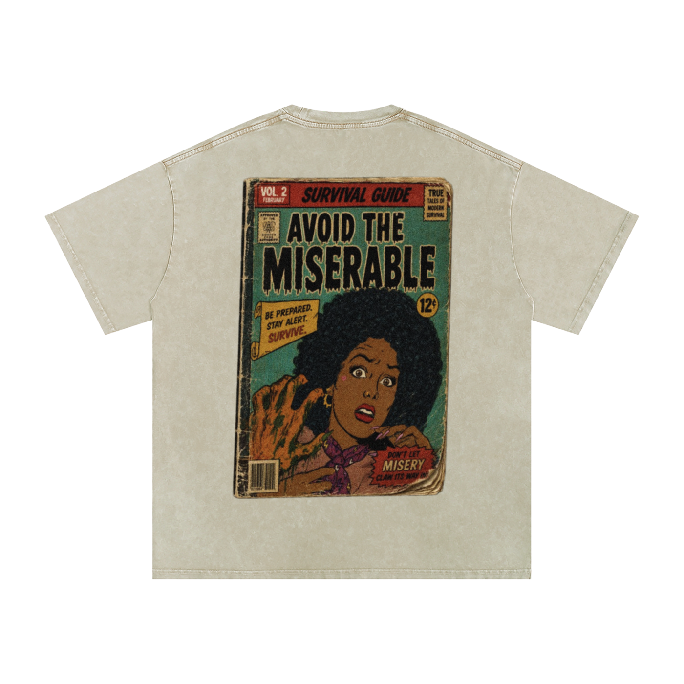 Stay Golden Vol. 2 "Avoid the Miserable" Vintage Graphic T-Shirt