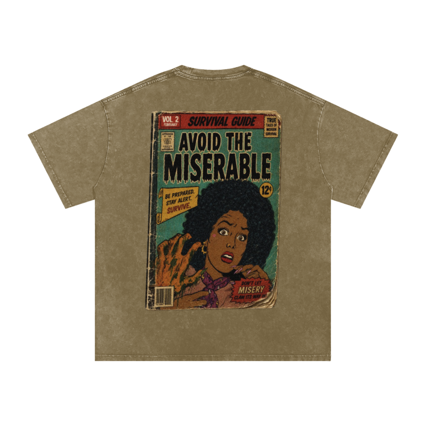 Stay Golden Vol. 2 "Avoid the Miserable" Vintage Graphic T-Shirt