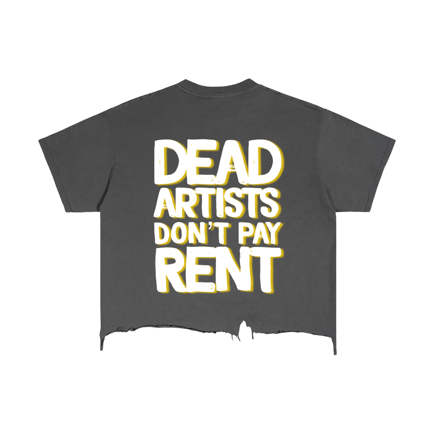 "Buy Art From the Living" Vintage Graphic T-Shirt