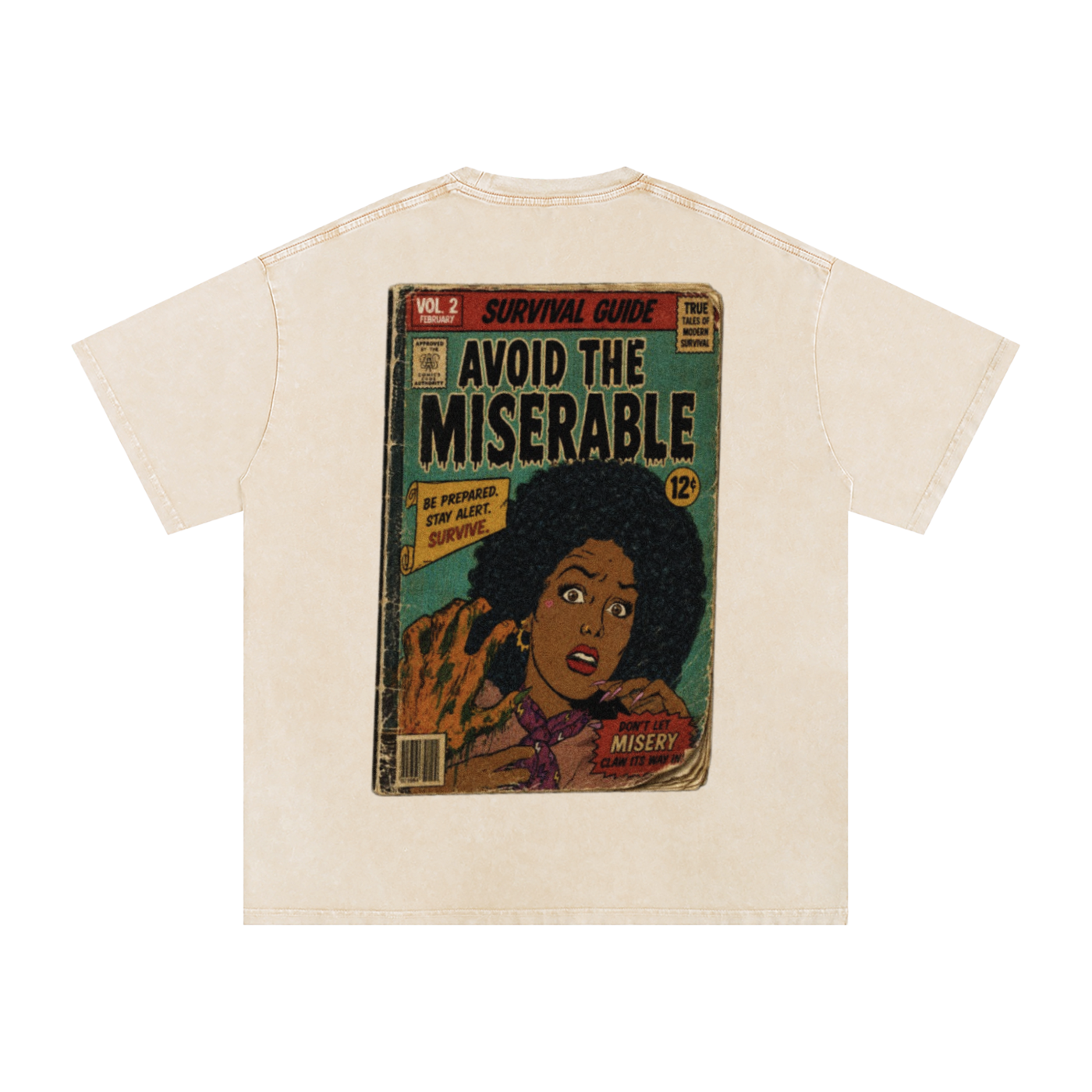 Stay Golden Vol. 2 "Avoid the Miserable" Vintage Graphic T-Shirt
