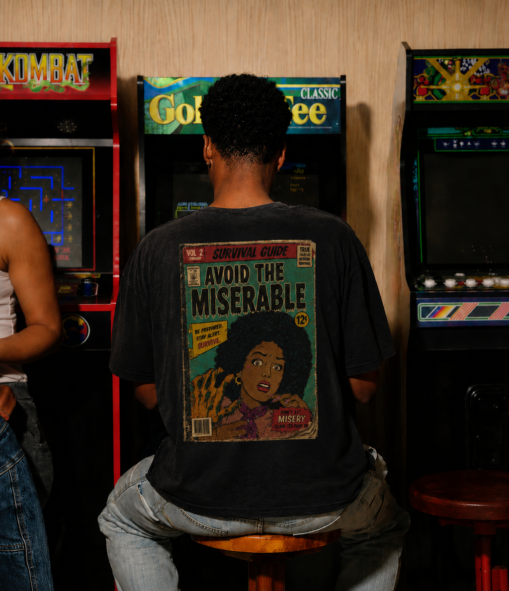 Stay Golden Vol. 2 "Avoid the Miserable" Vintage Graphic T-Shirt